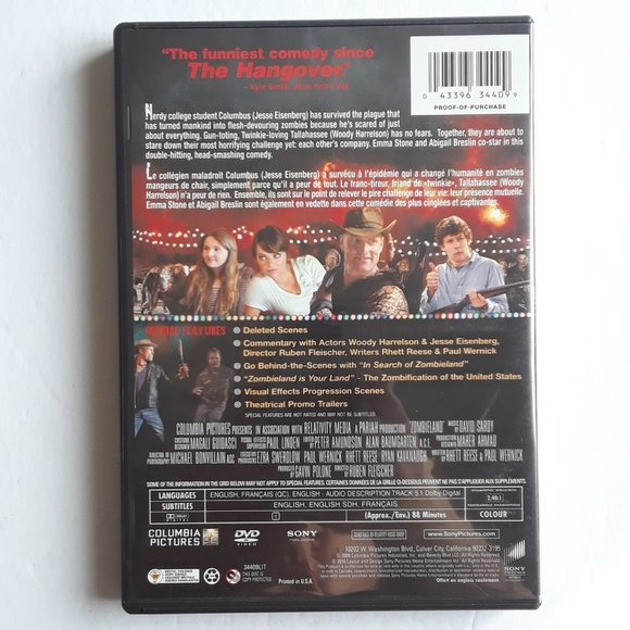 Zombie Land DVD - Picture 2 of 3